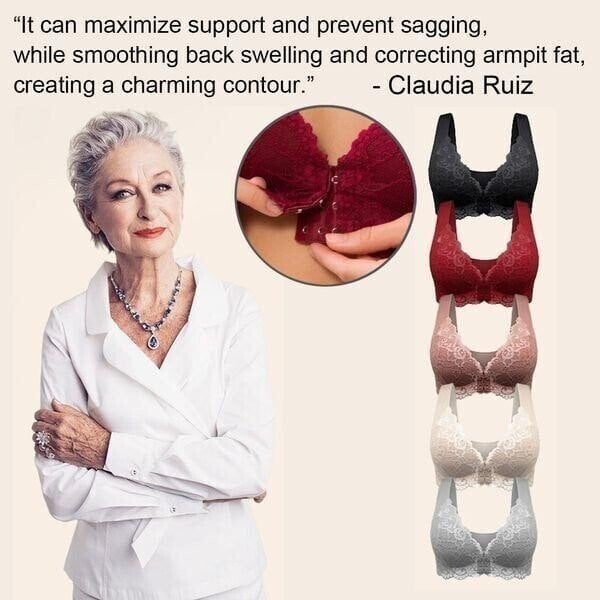 π₯π²- 3PCS*Front Closure 5D Beauty Back Sports Comfy Bra