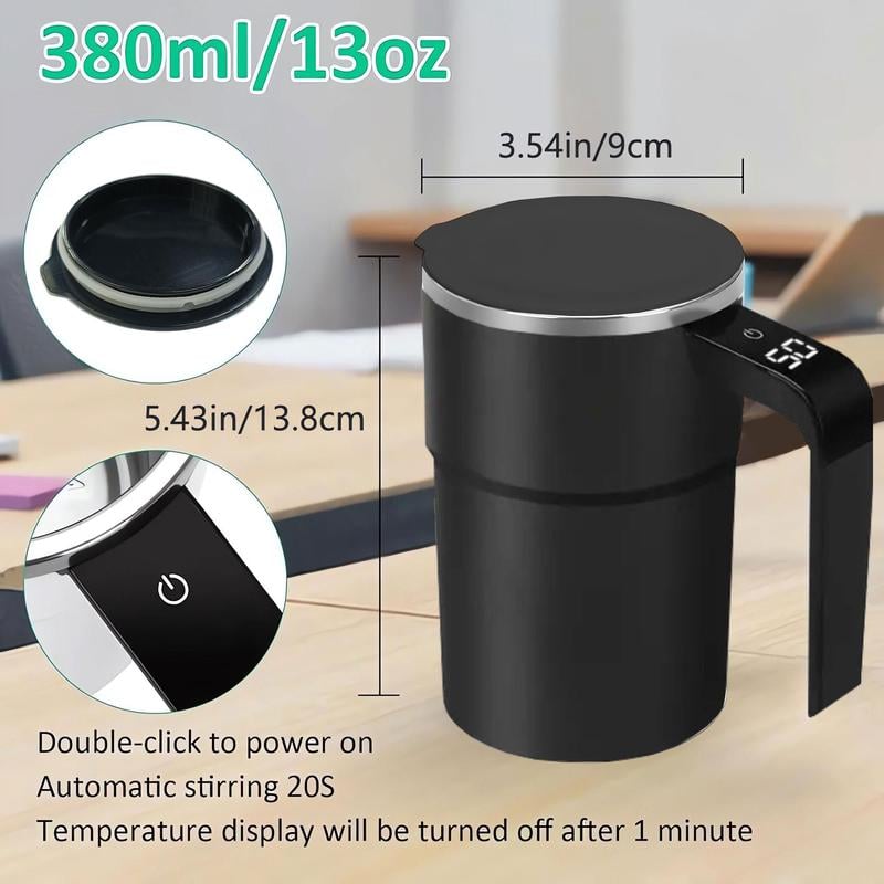 š„12oz Electric Magnetic Stirring Coffee Mug