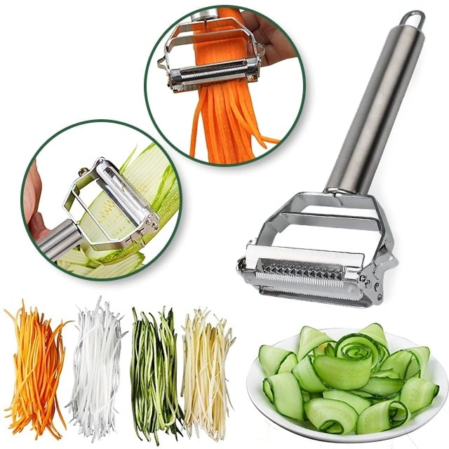 (š„ Promotion-45% OFF) Stainless Steel Multifunctional Peeler (BUY 2 GET 1 FREE)