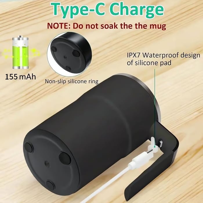 š„12oz Electric Magnetic Stirring Coffee Mug