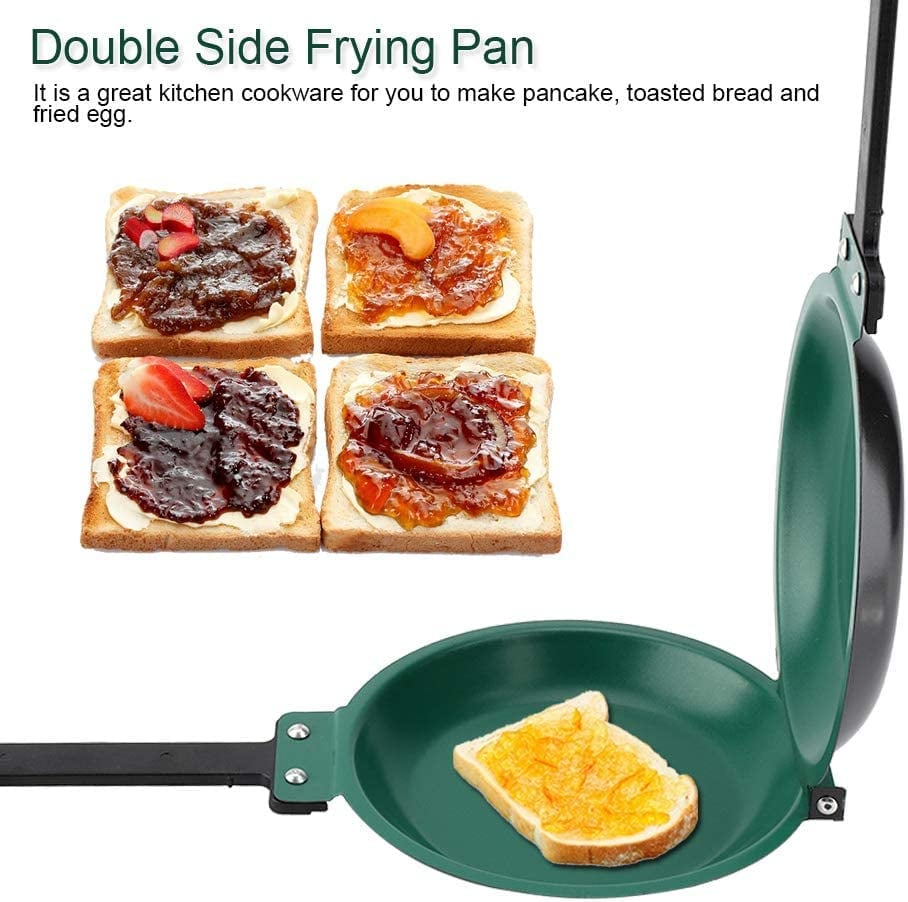 π DOUBLE SIDED NON-STICK FRYING PAN
