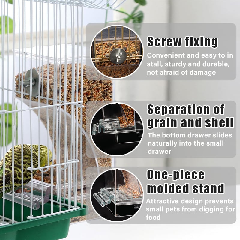 đ„No Mess Automatic Bird Feeder