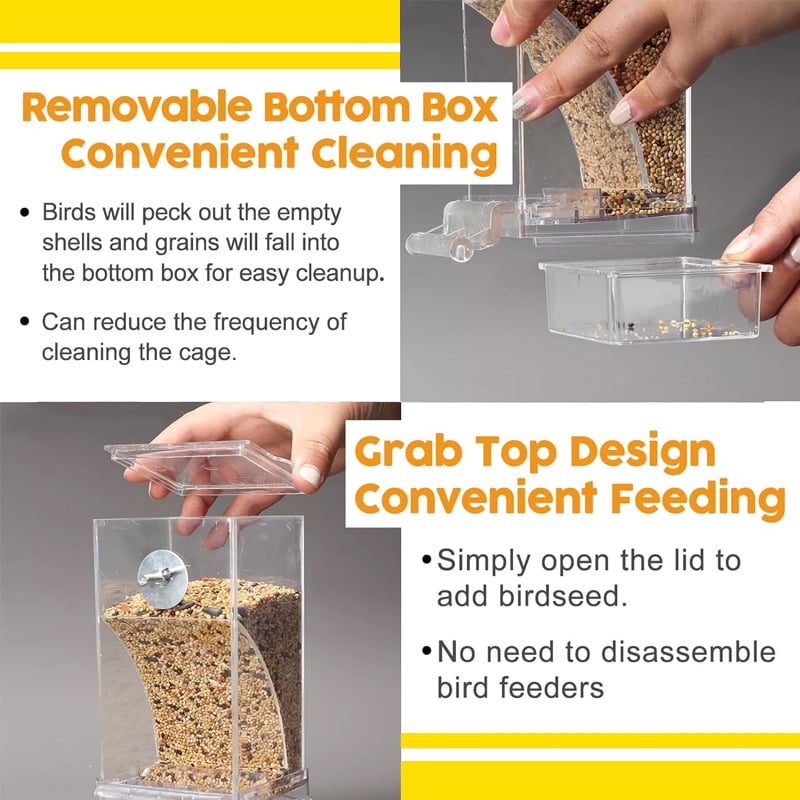 đ„No Mess Automatic Bird Feeder