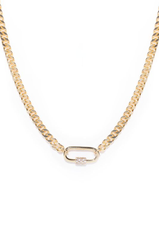 5th Ave | Carabiner Chain Necklace