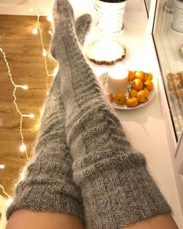 Autumn And Winter Women Woolen Socks