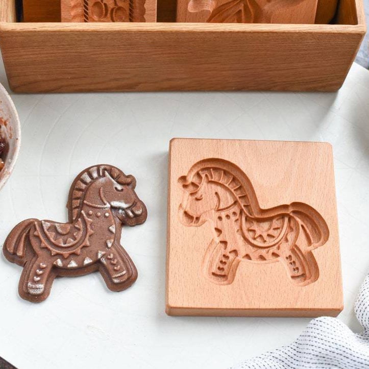 Wood Grain Cookie Knife - Cookie Embossing Mould