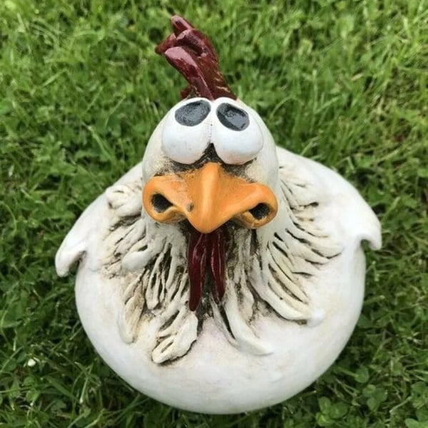 🔥🔥Funny Chicken Garden Fence Decoration