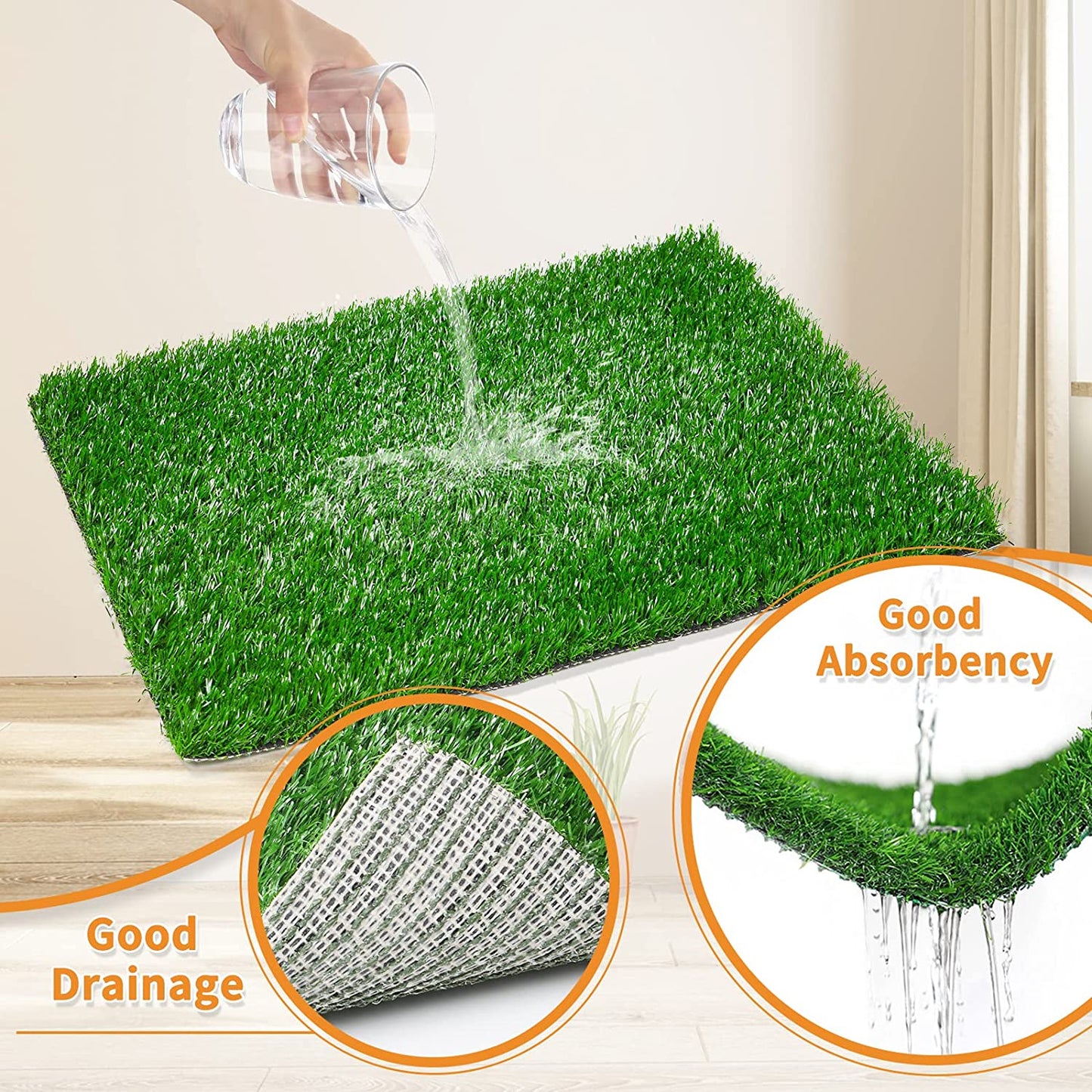 🎄 Dog Grass Pee Pads