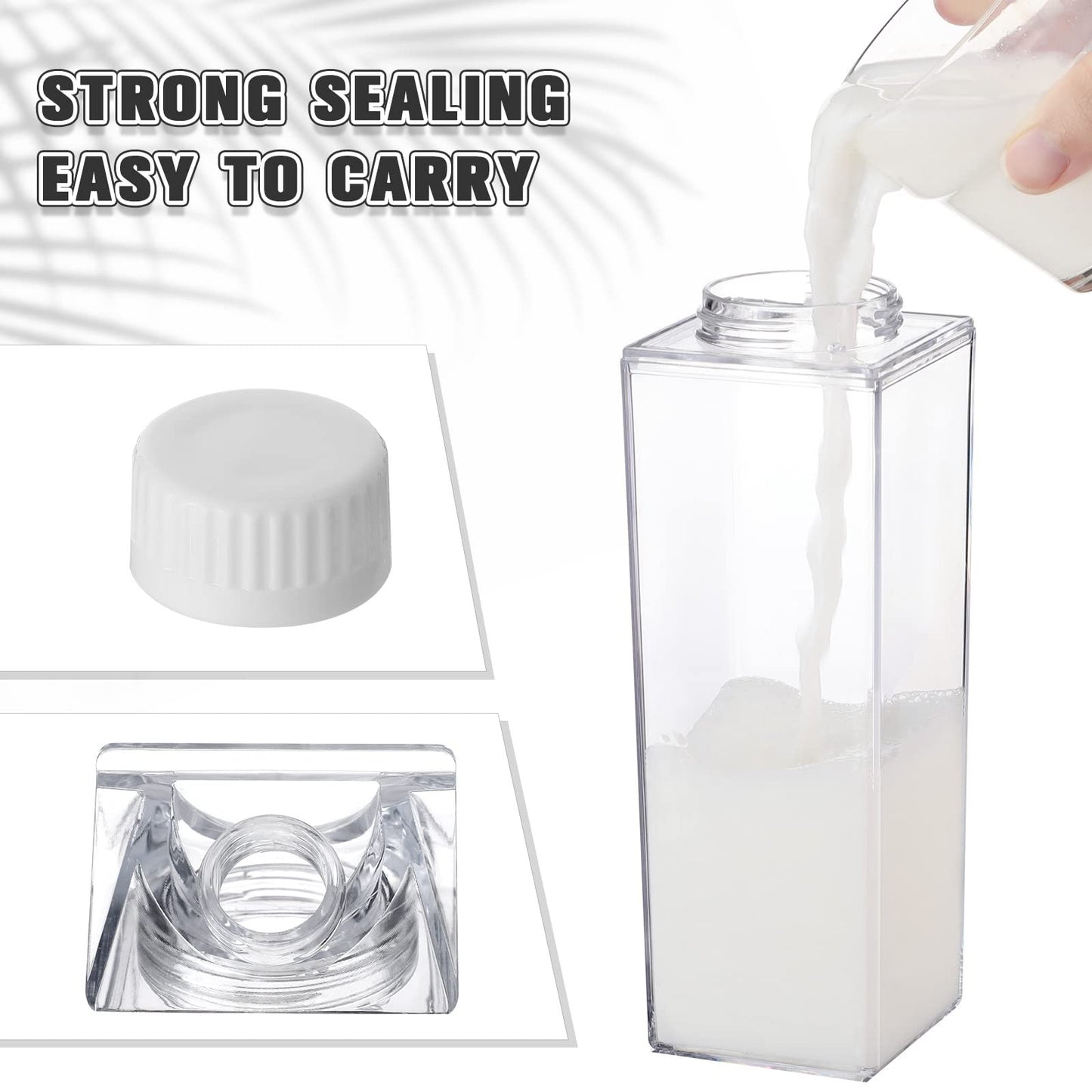 Transparent Milk Carton