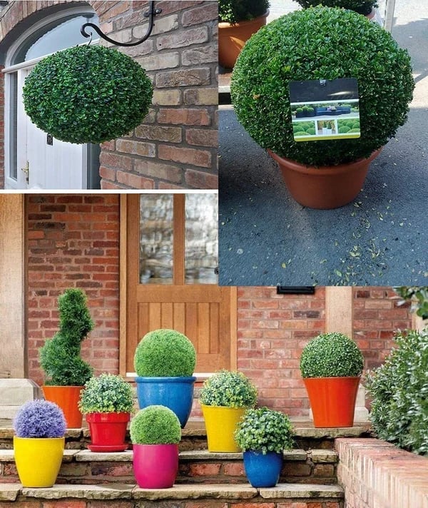 🎊Artificial Plant Topiary Ball🔥