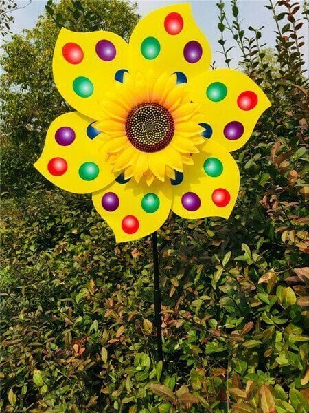 🎉 Colorful Sunflower Windmill-For Decoration Outside Yard🌻