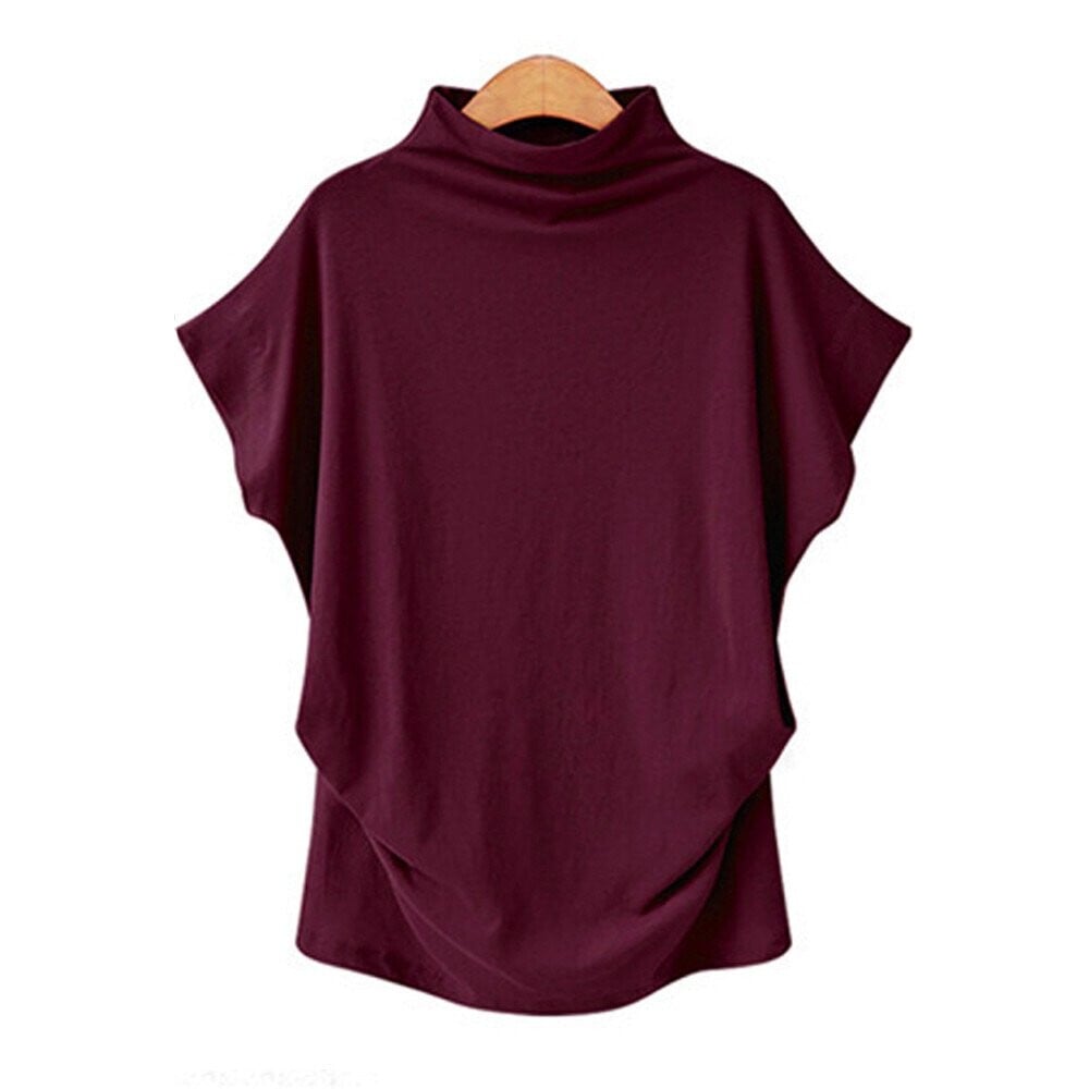 Women Turtleneck Loose Casual Top