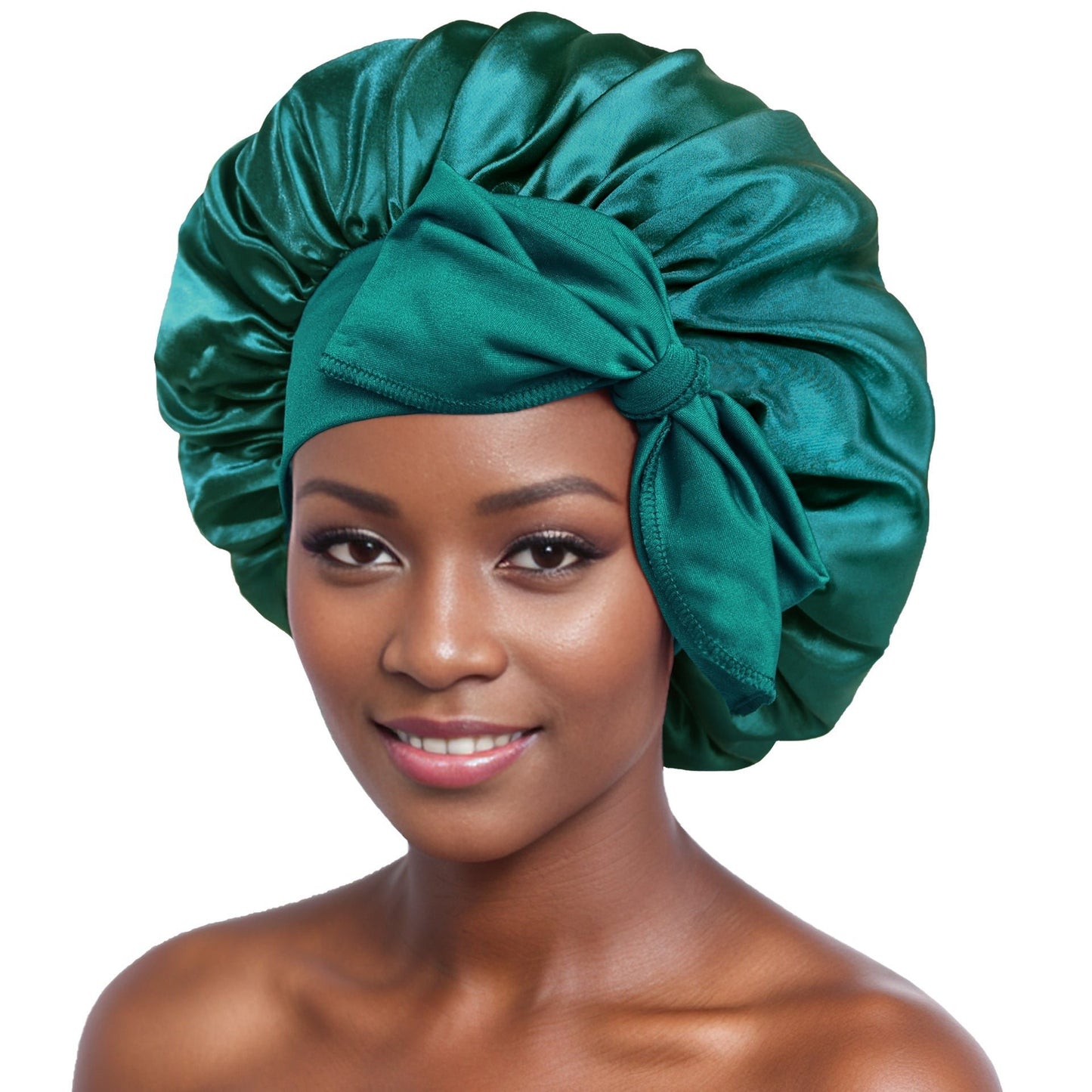 Silk Night Sleeping Cap Bonnet