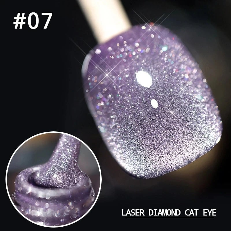 💎Laser Diamond Cat Eye Nail Polish