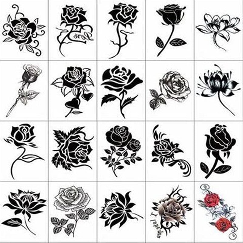 ❤️ Trendy 3D Tattoo Stickers 50 PCS