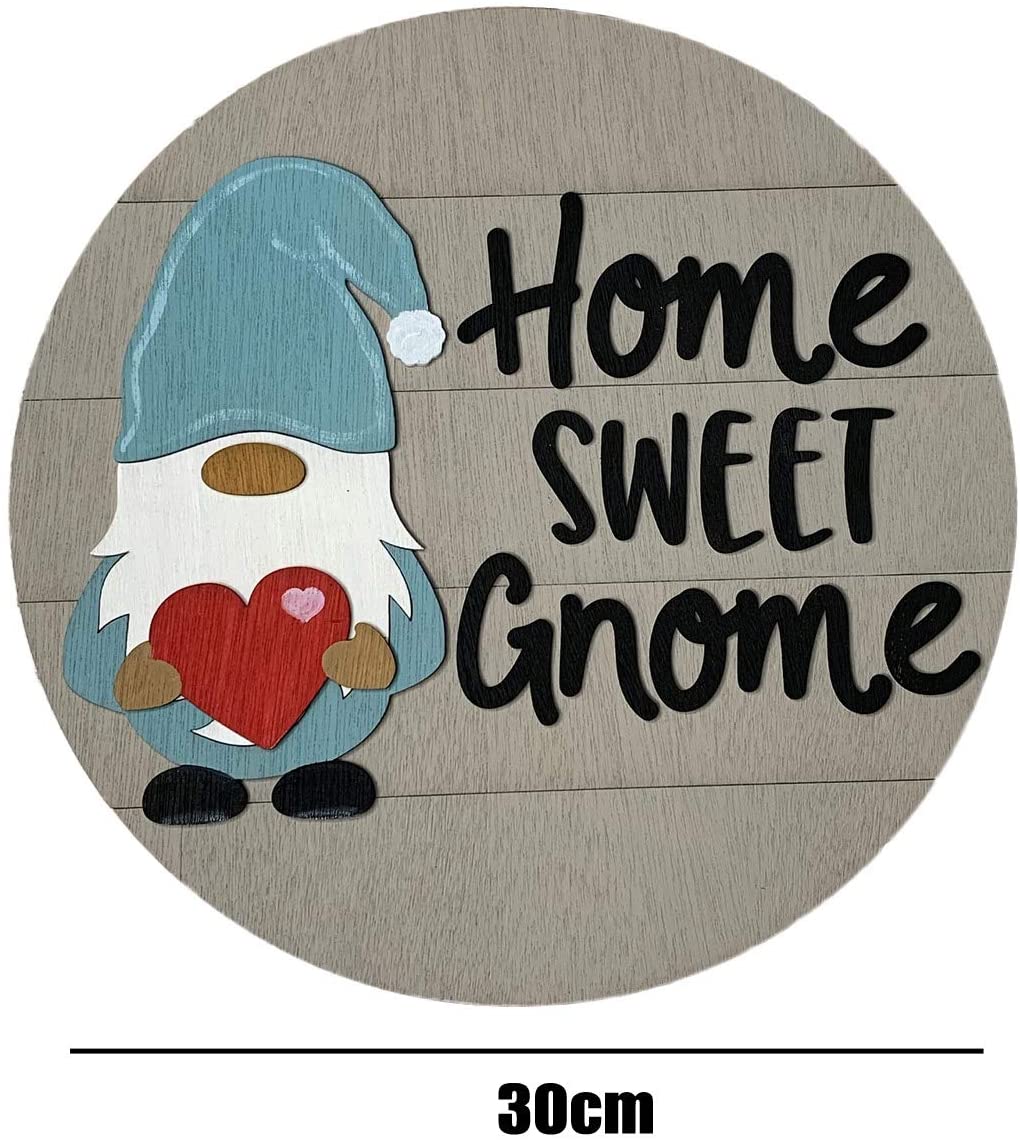 🎉Promotion🎉-Cute 3D Seasonal Interchangeable Gnome Door Hanger