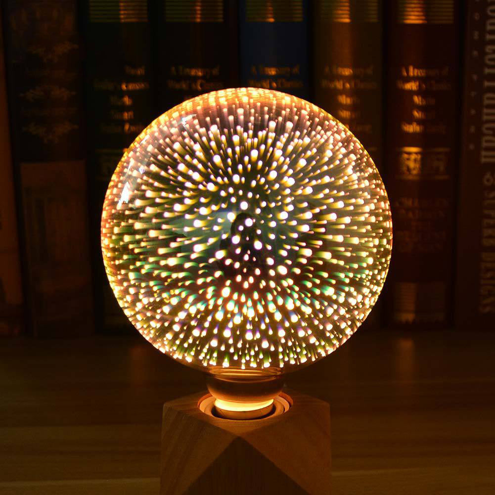 3D Fireworks LED Light Bulb