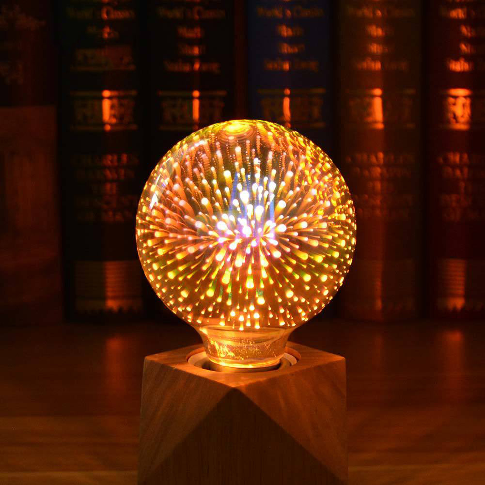 3D Fireworks LED Light Bulb