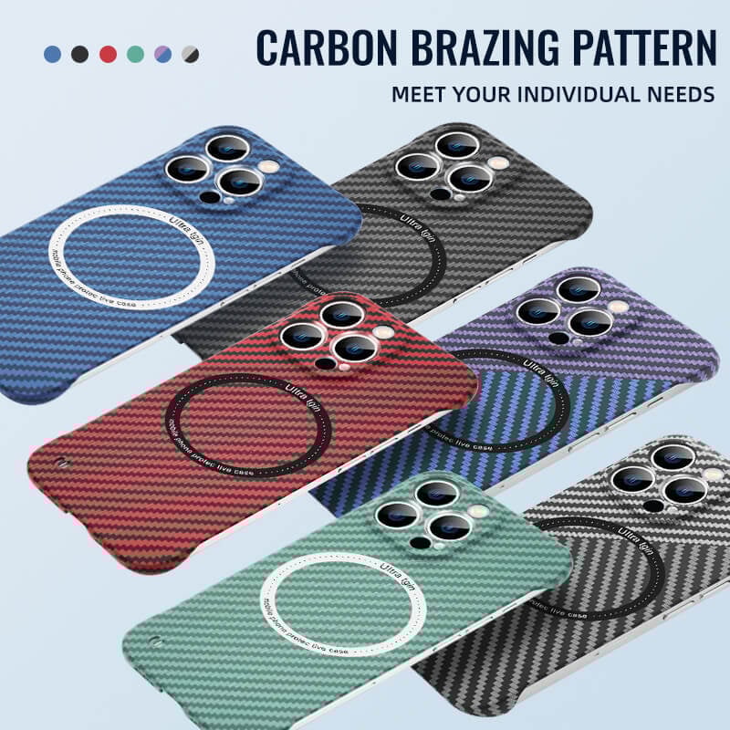 iPhone Carbon Fiber Magnetic Case