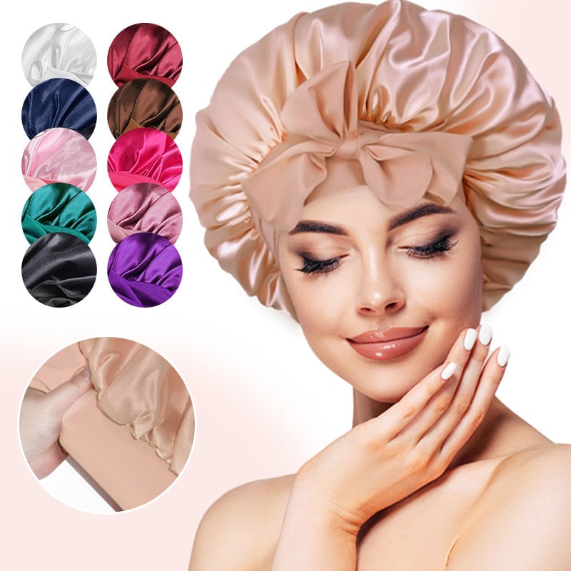 Silk Night Sleeping Cap Bonnet – lfcare.com