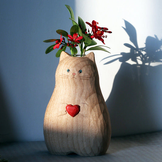 🔥Handmade Cat Vase🐱