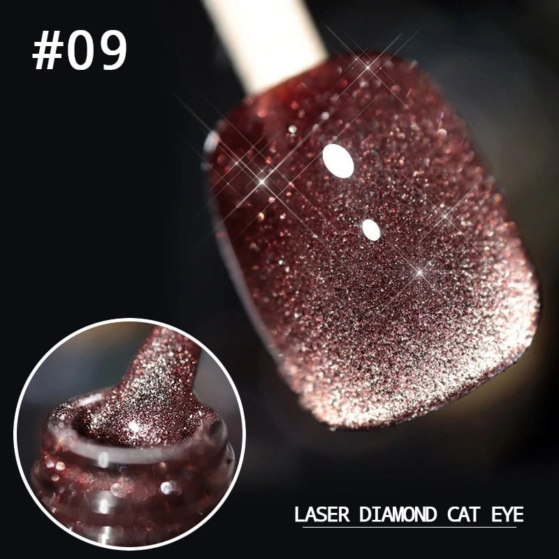 💎Laser Diamond Cat Eye Nail Polish