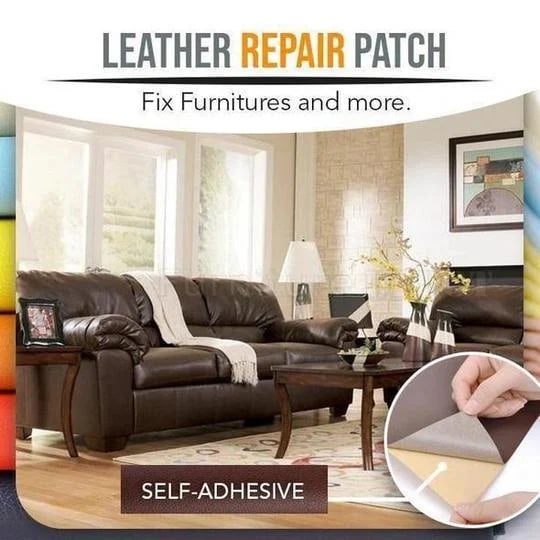 🔥🔥 -Self Adhesive Leather Patch Cuttable Sofa Repairing