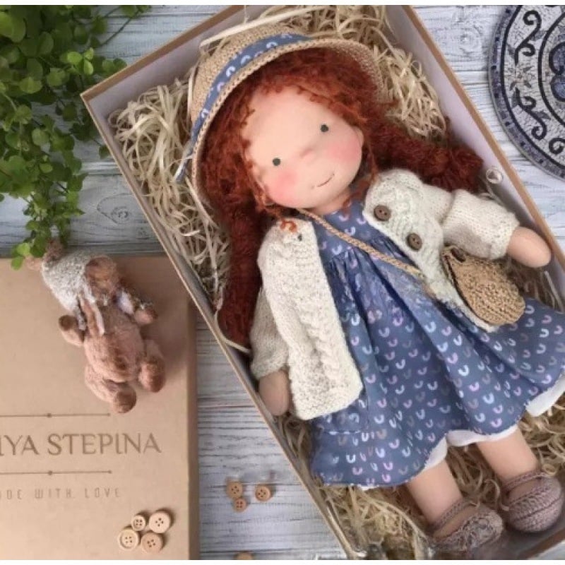 ALL🎁🎁The Best Gift for Kids-Handmade Waldorf Doll👧(Buy2 Free Shipping)