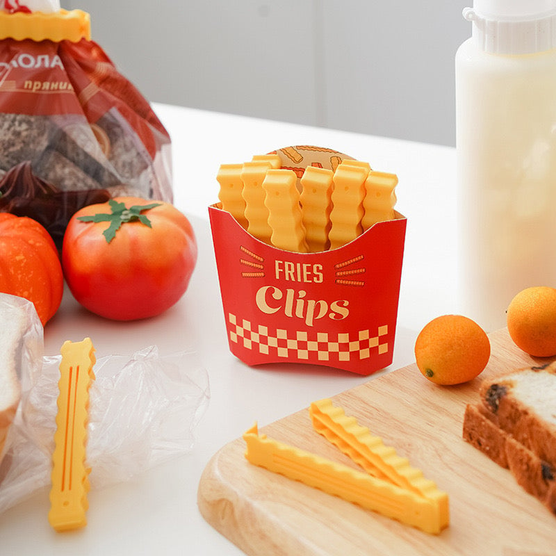 Creative Seal Clips for Snack Bags - Cute, Minimalist, Thick, and Versatile Snack Food Bag Sealers