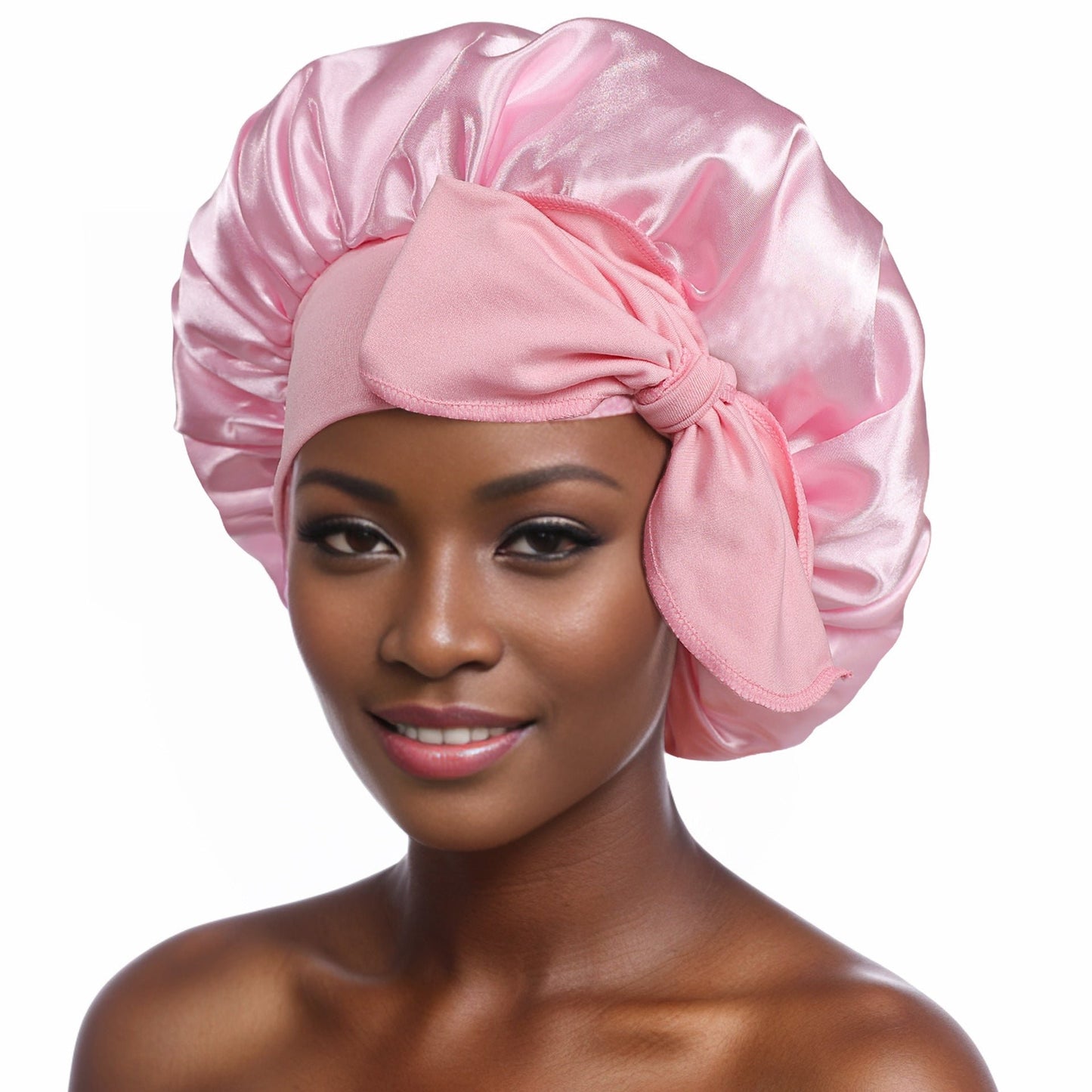 Silk Night Sleeping Cap Bonnet