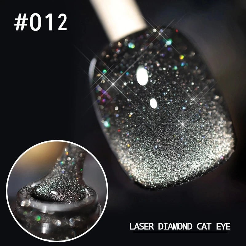 💎Laser Diamond Cat Eye Nail Polish