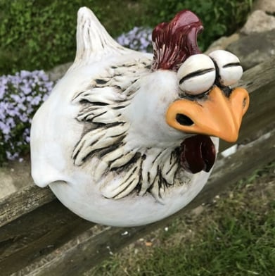 🔥🔥Funny Chicken Garden Fence Decoration