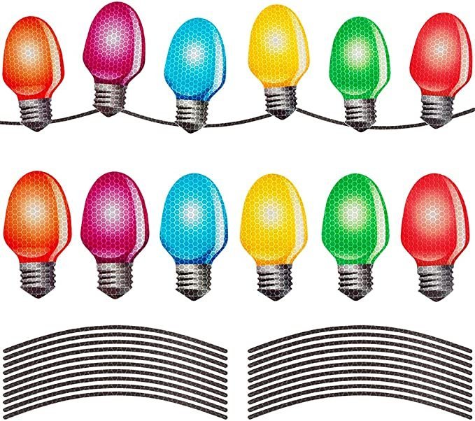 🎁Magnet Reflective Light Bulb Decorations✨