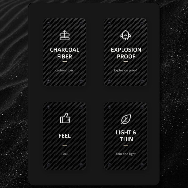 iPhone Carbon Fiber Magnetic Case