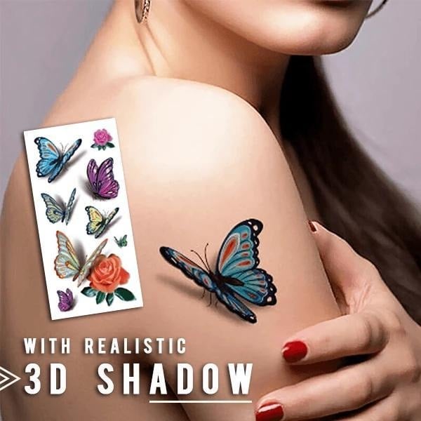 ❤️ Trendy 3D Tattoo Stickers 50 PCS