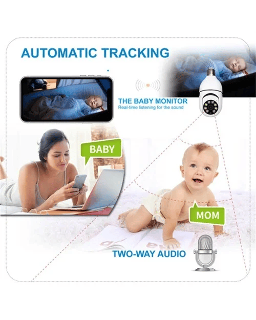 🔥Hot Sale 49%OFF🔥Wireless Wifi Light Bulb Camera Security Camera - BUY 2 GET FREE SHIPPING TODAY!