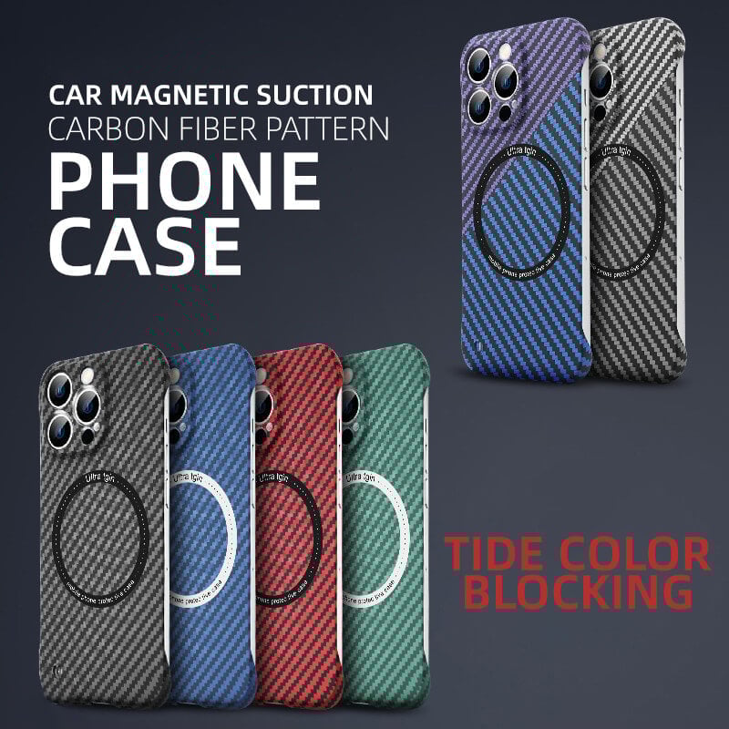 iPhone Carbon Fiber Magnetic Case