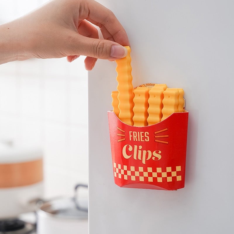 Creative Seal Clips for Snack Bags - Cute, Minimalist, Thick, and Versatile Snack Food Bag Sealers