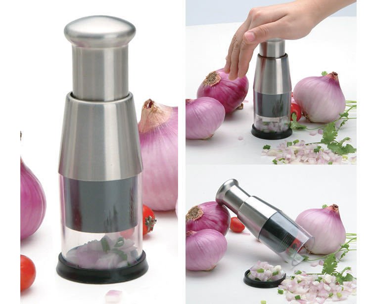 Hand Press Garlic Chopper